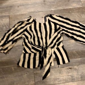 Top shop striped top
